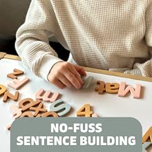 magnetic letters numbers fridge alphabet magnets montessori educational learning toys aesthetic 