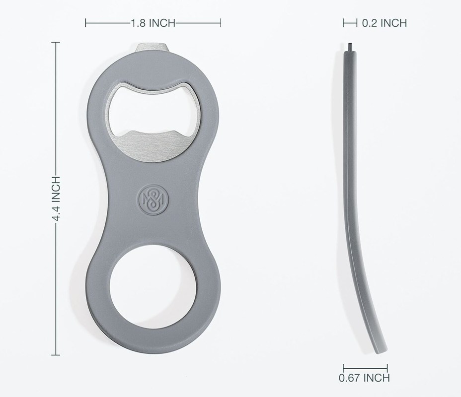 FDA 2 σε 1 μαγνητικό ανοιχτήρα μπουκαλιών μπύρας για ψυγείο και τροχόσπιτο