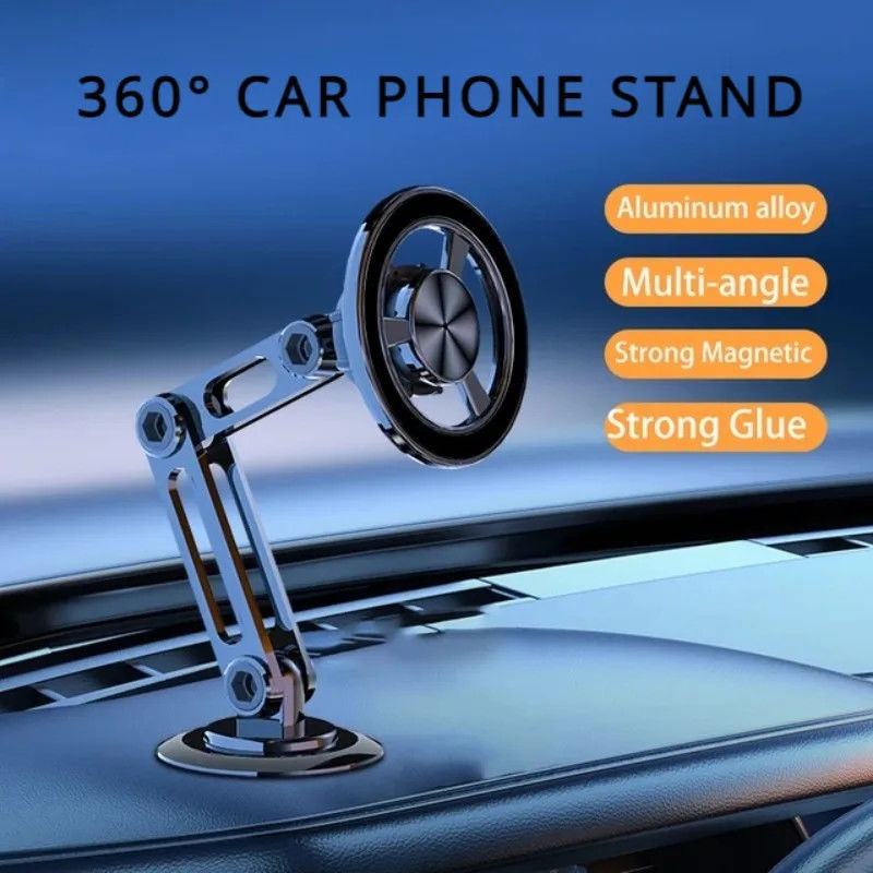 360° περιστρέψτε ισχυρό μαγνητικό κάλυμμα τηλεφώνου αυτοκινήτου για Magsafe αναδιπλούμενο κάθισμα τηλεφώνου αεραγωγός μαγνήτης τοποθέτηση GPS υποστήριξη για το τηλέφωνο 14 13